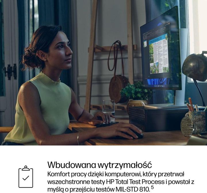 Actual product image HP ProDesk 4 SFF G1i Desktop AI PC (512 GB, 16 GB, Intel Core Ultra 5 225)