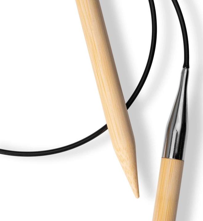 Actual product image Prym Circular knitting needle BAMBUS 9.00 mm, 80 cm