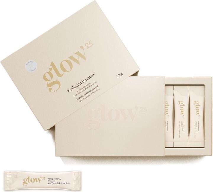 Produktbild Glow25 Kollagen Intensiv (30 Stück, Pulver, 75 g)
