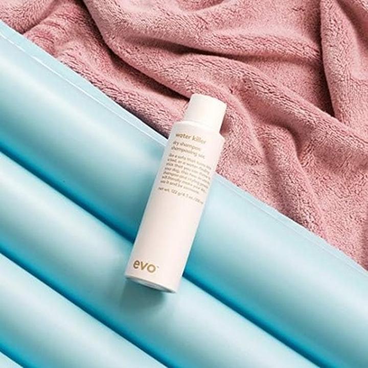 Actual product image Evo Water Killer Dry Shampoo - Absorbs Oil to Refresh Hair and Reduces Damage from Excessive Washing (200 ml, Dry shampoo)