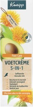 Image du produit Kneipp Crème pour les pieds 5 en 1 à l'huile de carthame et à l'huile d'avocat 75ml (Déodorants & poudre pour les pieds, 75 ml)