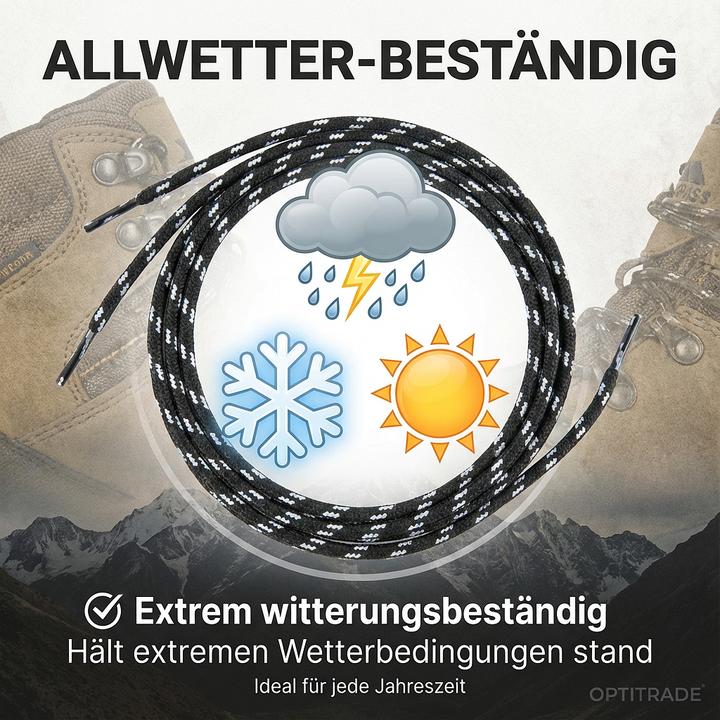 Produktbild Trespass Schnürsenkel Stiefel Rund (150 cm)