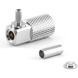 Thumbnail - Varia FME-Stecker, gewinkelt 90° für RG174 Kabel, Crimp Version, Elektronikkabel + Stecker