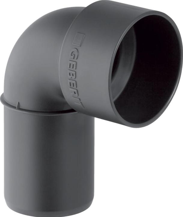 Actual product image Geberit Vertriebs GmbH Silent-PP Anschlussbogen 90Grad DN50 / 46mm