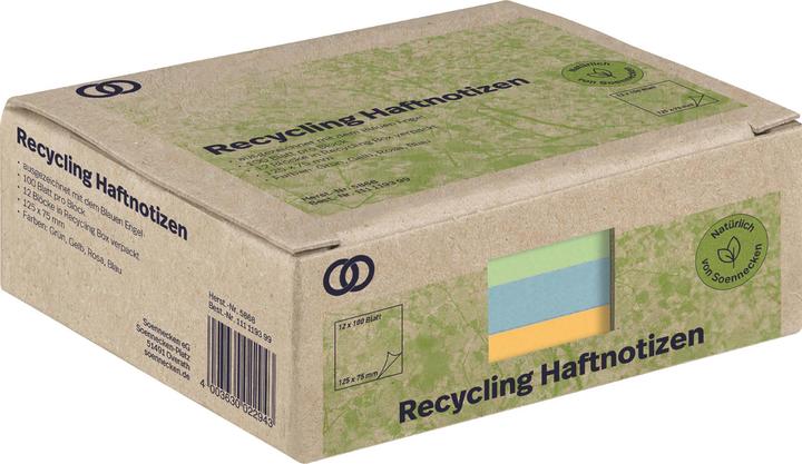 Actual product image Soennecken oeco Recycling (75 x 125 mm)