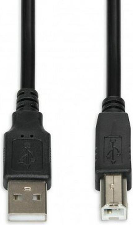 iBox IKU2D USB Cable USB 2.0 USB A USB B (3 m, USB 2.0)
