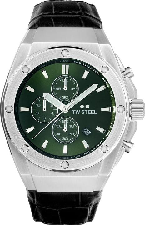 Produktbild TW-Steel CE4101 CEO Tech Chronograph Herrenuhr 44mm 10ATM (Chronograph, 44 mm)