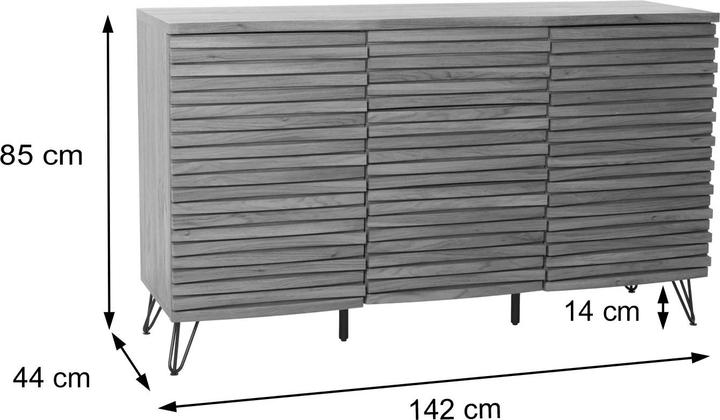 Produktbild MCW M49-S (142 x 44 x 85 cm)