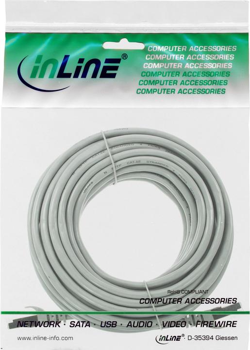 Actual product image InLine Patch cable (SF/UTP, CAT5e, 7.50 m)