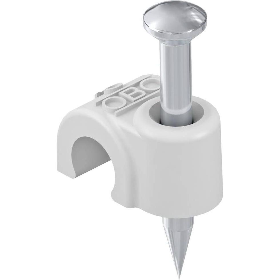 OBO Bettermann, Portacavi, OBO Iso-Nagel-Clip 16mm 2016 40 LGR