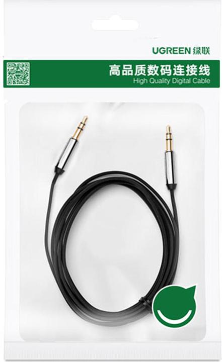 Produktbild Ugreen AV119 3.5mm AUX 5m jack cable (black) (5 m, 3.5mm Klinke (AUX))