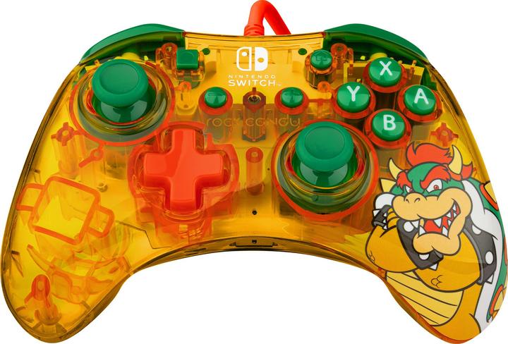 Produktbild PDP Controller Rock Candy Bowser (Switch, Switch OLED)