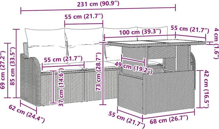 Produktbild vidaXL Royal