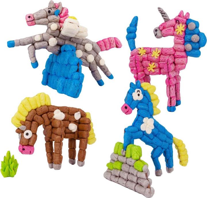 PlayMais PlayMais-Karten dekorieren Ponywelt