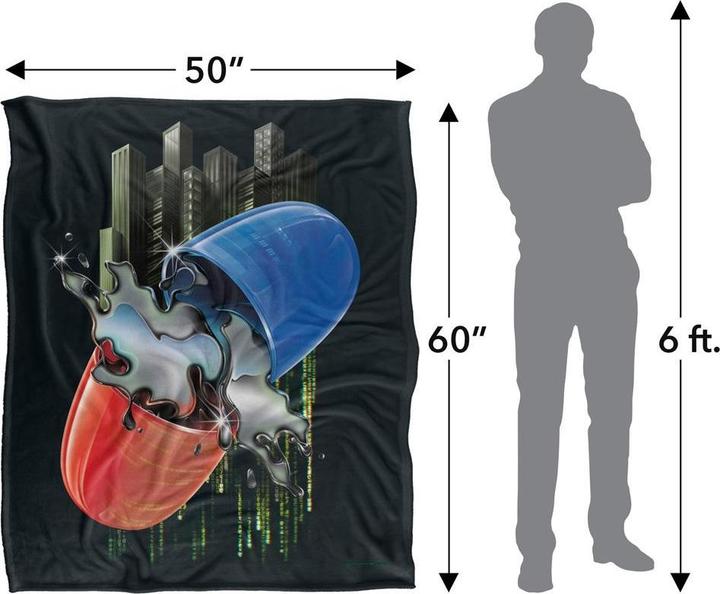 Image du produit The Matrix - Couverture motif/style Comprimés (152 x 127 cm)