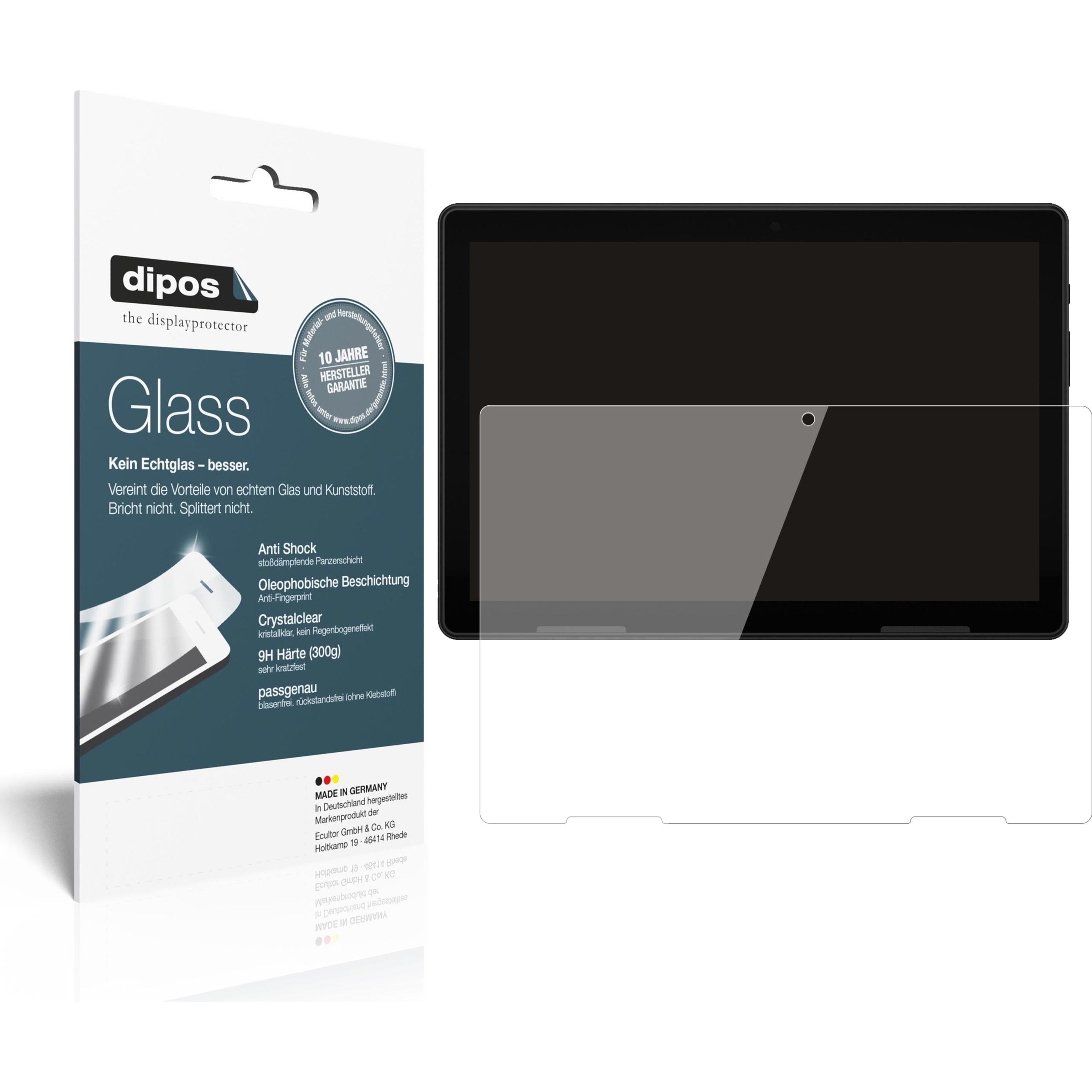 Dipos Displayschutz Anti-Shock (2 Stück, Medion Lifetab E10802), Tablet Schutzfolie