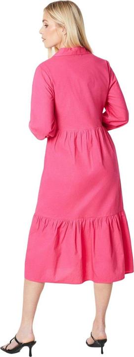 Actual product image Debenhams Womens/Ladies Poplin Petite Midi Shirt Dress (36)