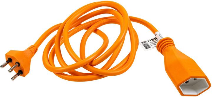 Actual product image Furber.power Extension cable T13-T12 1.8 m Orange (1.80 m, Type 12)