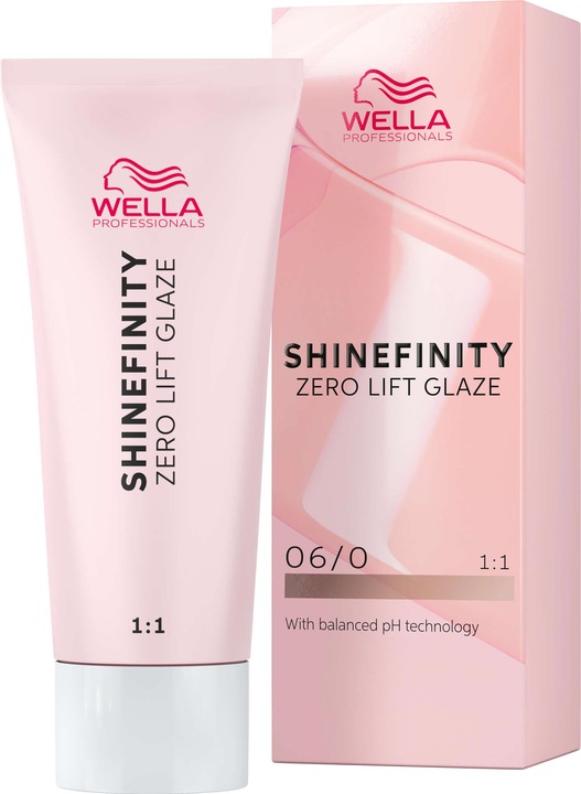 Produktbild Wella Shine Finity 06/0 Dunkelblond natur 60 ml (06, 0 - Natural Brandy)
