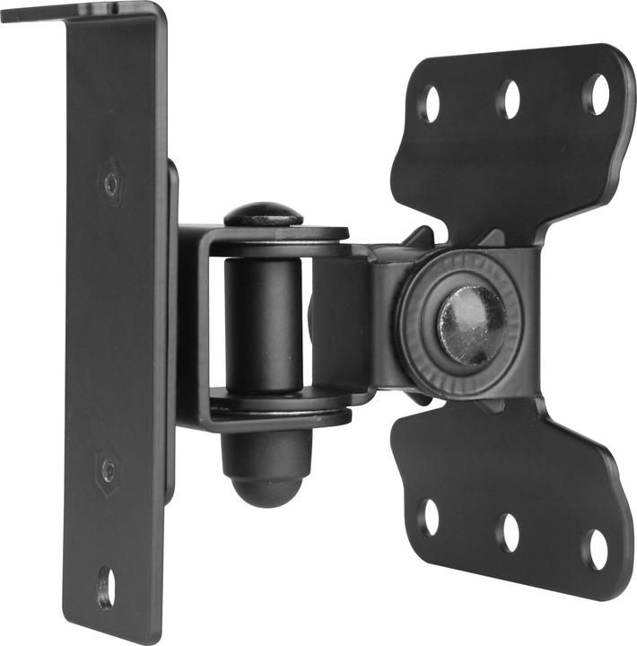 Immagine prodotto Techly Supporto per diffusori a parete per Sonos Play 1, nero (1 pz., Installazione a parete, Rotante, Inclinabile)
