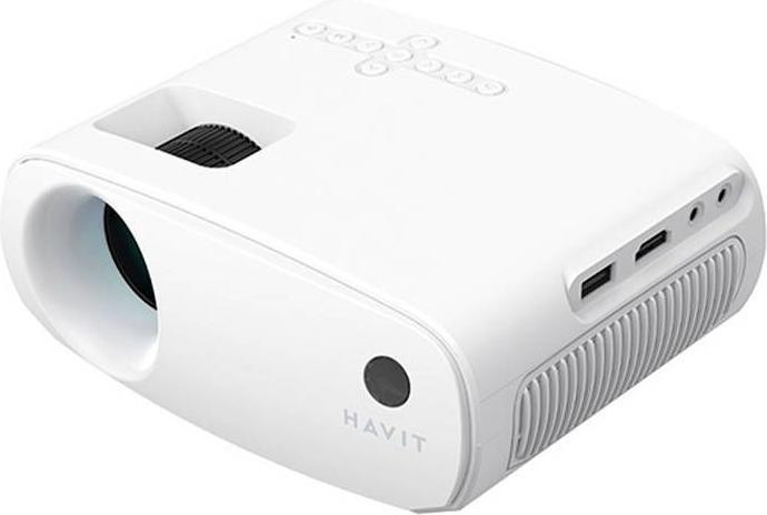 Image du produit Havit Projecteur sans fil PJ207 PRO (blanc) (HD, 110 lm)