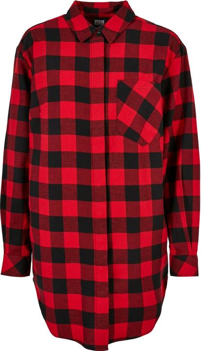 Produktbild Urban Classics Ladies Oversized Check Flannel Shirt Dress (S)