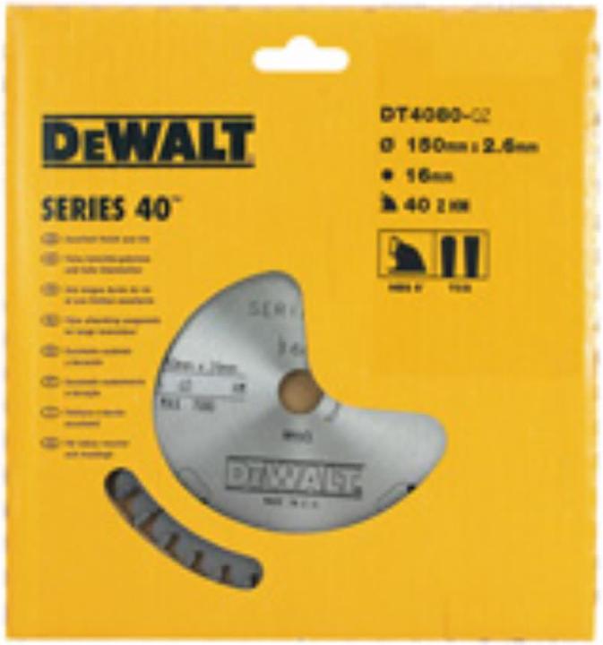 Produktbild DeWalt Handkreissägeblätter Furnier. Alumini DT4094tstoff