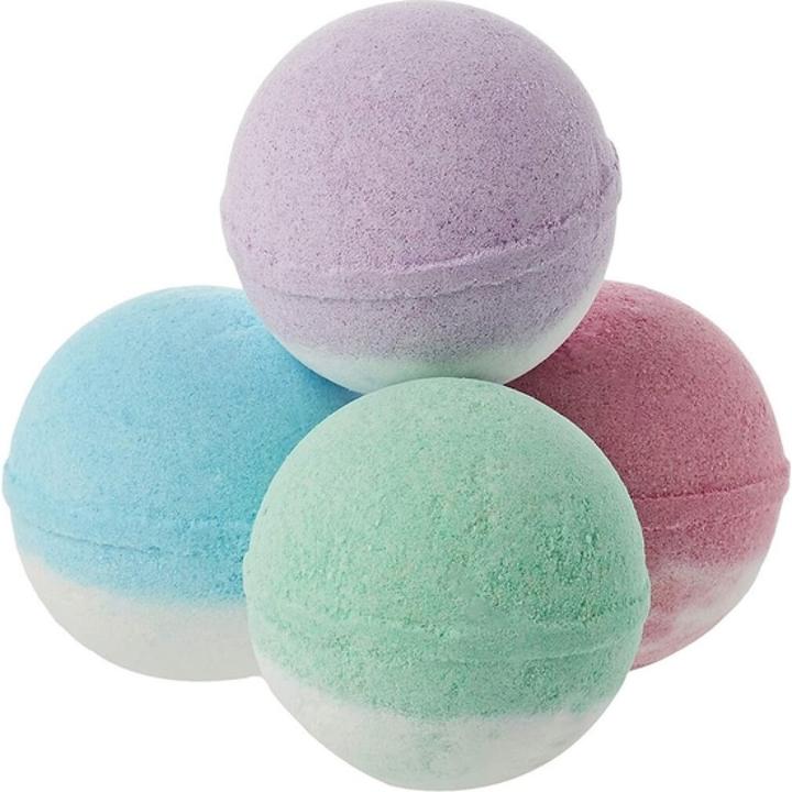 Produktbild IDC Institute Bath Bombs Pure Energy 4 Pieces