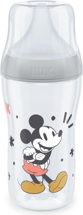 Produktbild NUK Babyflaschen PP-Flasche Perfect Match 260 ml + Silikon-Sauger (260 ml)