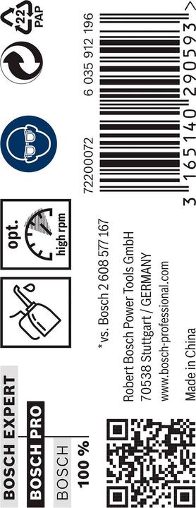 Produktbild Bosch Professional Zubehör PRO Metal HSS-G Spiralbohrer, 4 x 43 x 75 mm (4 mm)