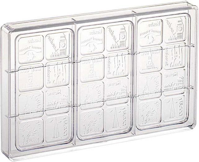 Produktbild Martellato Schokoladentafel Giessform Städtetrip
