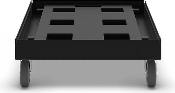Produktbild eurokraft basic Transportroller, schwarz (500 kg)