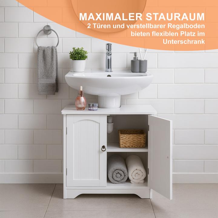 Actual product image Relaxdays Waschbeckenunterschrank (60 x 30 x 60 cm)