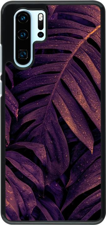 Actual product image PhoneLook Purple Light Leaves Cover (Huawei P30 Pro)