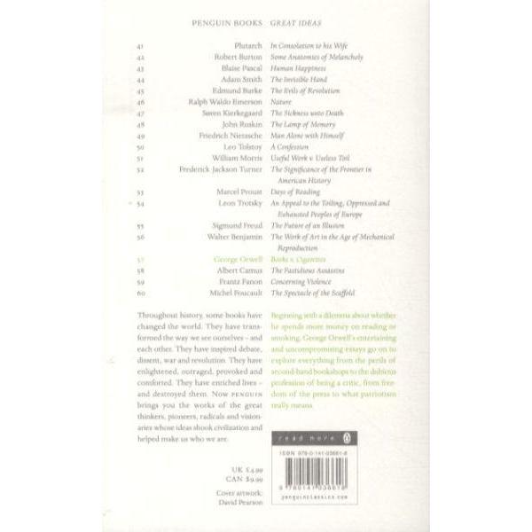 Thumbnail - Books v. Cigarettes, Fachbücher von George Orwell