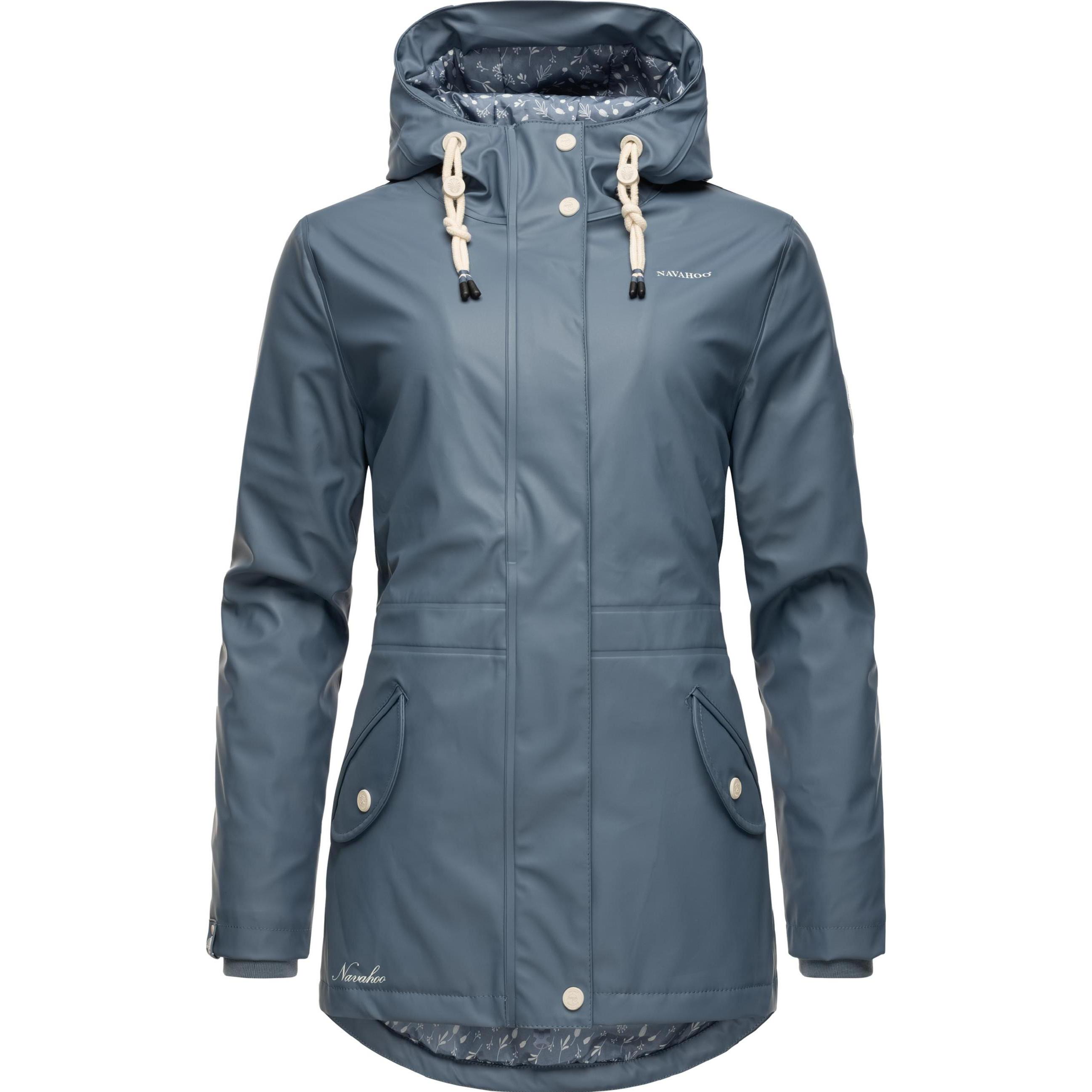 Navahoo, Damen, Jacke, Ocean Heart (XXL), Blau, XXL