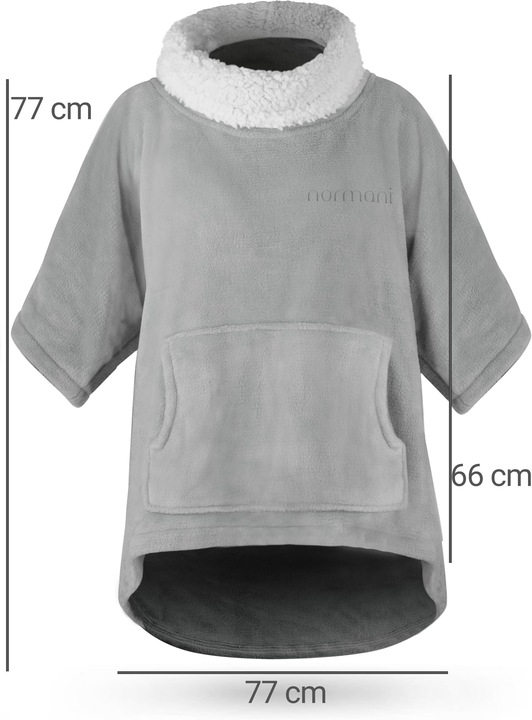 Actual product image Normani Soft Oversize Cuddly Sweater - 8743 (One size)