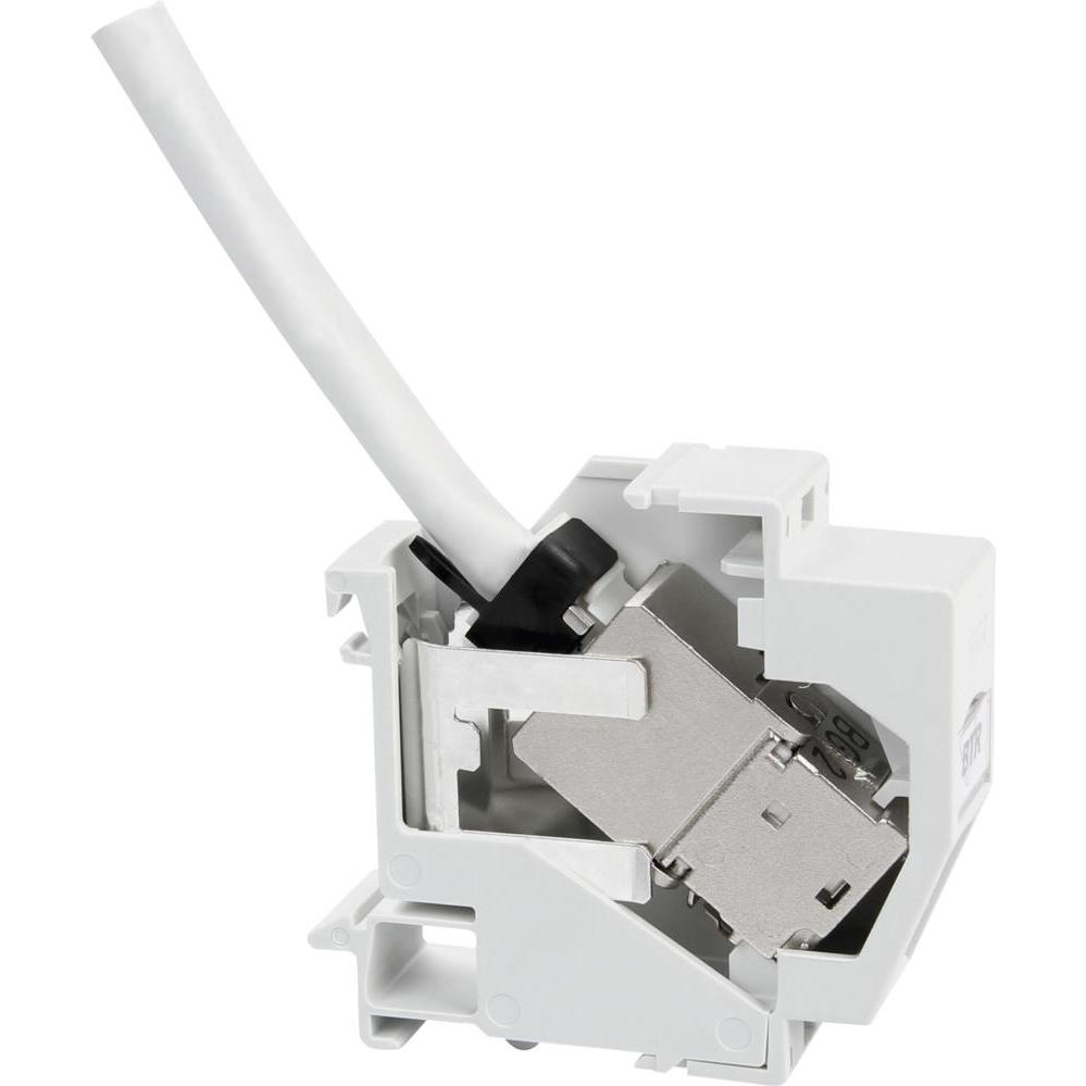 Thumbnail - Metz Connect 1309A17003-E REGplus E-DAT modul Kpl 90° - Zubehör Netzwerk - Ethernet (Netzwerkkabel), Netzwerk Zubehör