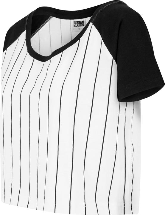 Image du produit Urban Classics Ladies Cropped Baseball Tee (S)
