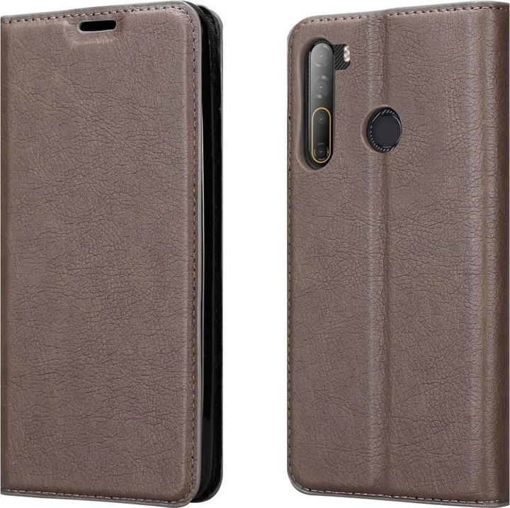 Actual product image Cadorabo Book Invisible Magnet Cover (HTC Desire 20 Pro)