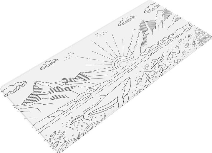 Produktbild Dark Project - Nostra White / Mousepad (XL)