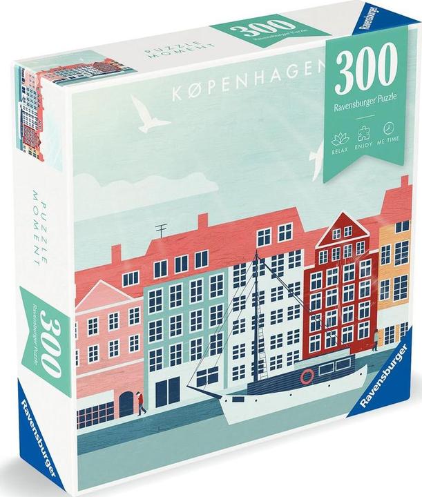 Produktbild Ravensburger Puzzle Moment 12000769 - City Kopenhagen - 300 Teile (300 Teile)