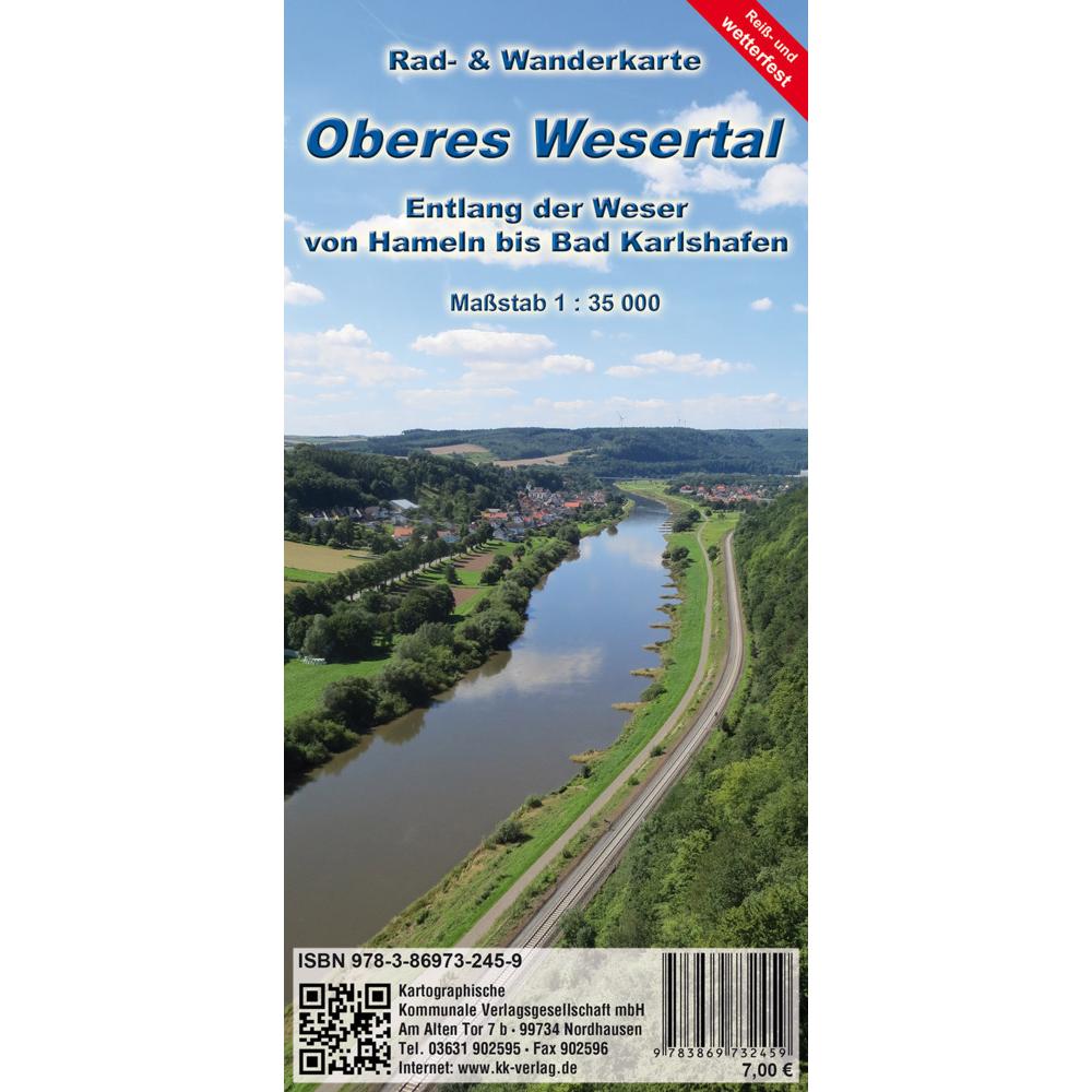 Thumbnail - Oberes Wesertal, Landkarte