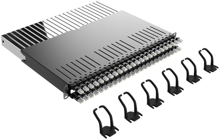 Produktbild PATCHBOX 365 CAT.6A STP BLACK 0,8M