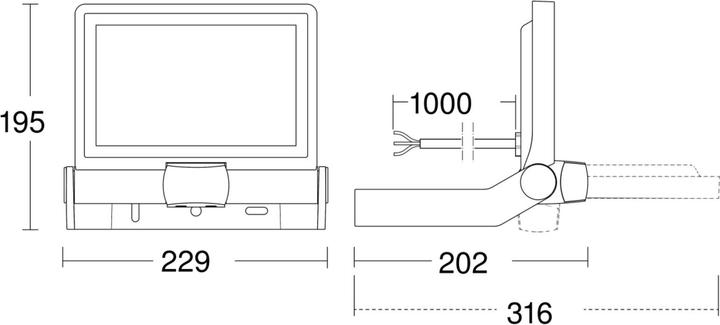 Produktbild Steinel Xled One (2550 lm, IP44)