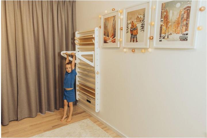 Actual product image Duck Woodworks Climbing triangle wall set