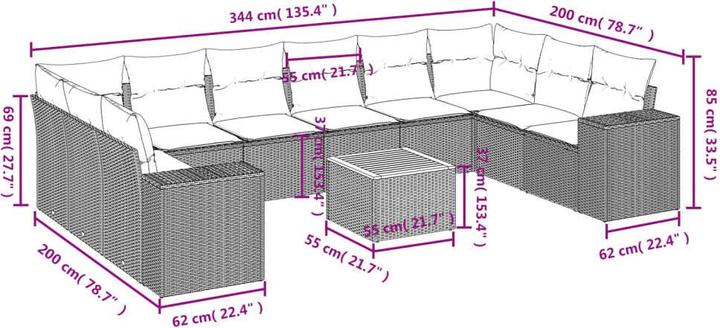 Produktbild vidaXL Mara