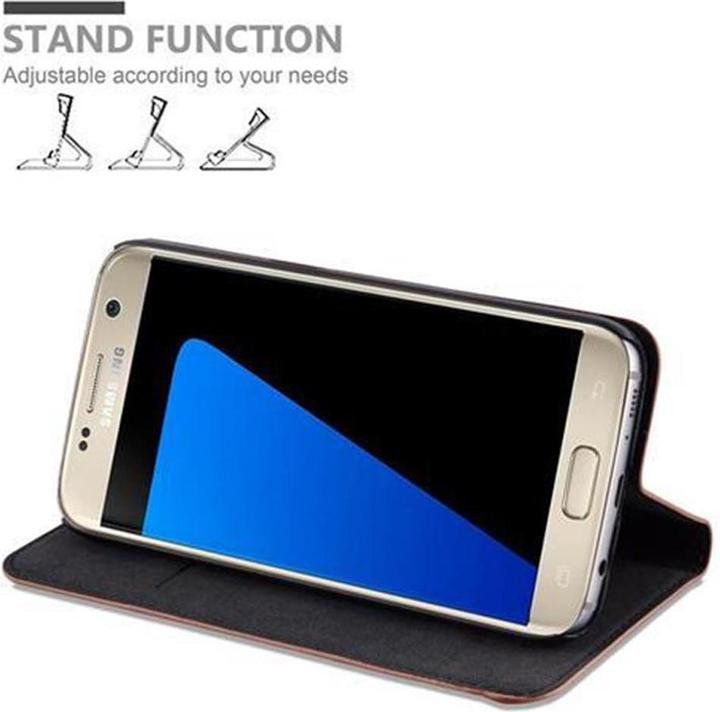 Image du produit Cadorabo Book Couverture magnétique invisible (Samsung Galaxy S7)