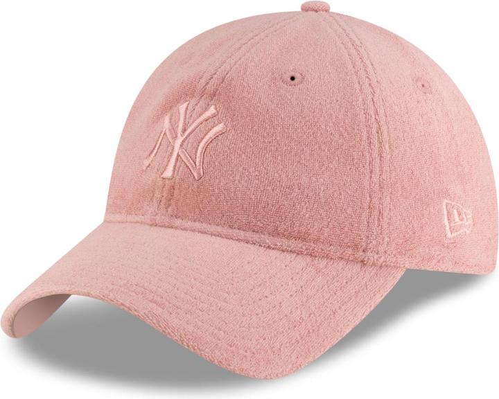 Actual product image New Era 9Twenty Damen Cap - TOWELLING New York Yankees rosa