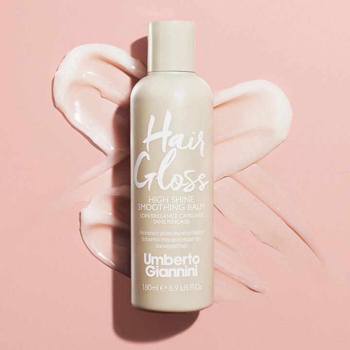 Produktbild Umberto Giannini Hair Gloss Leave-In Smoothing Balm 180ml Glass Finish (180 ml)